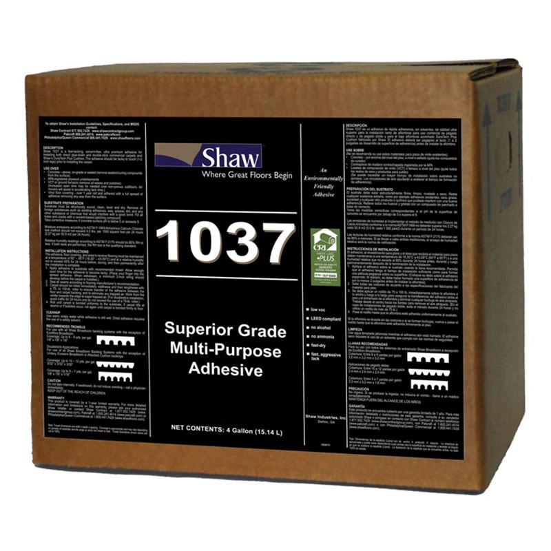 Shaw 1037 Superior Grade Multi-Purpose Adhesive (4 gallon EkoBox)