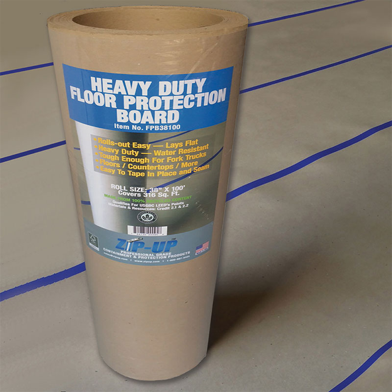 Zip-Up Floor Protection Board